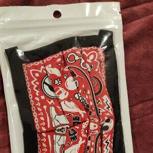 Sealed Mr. S Leather Reversable Kinky COVID face mask